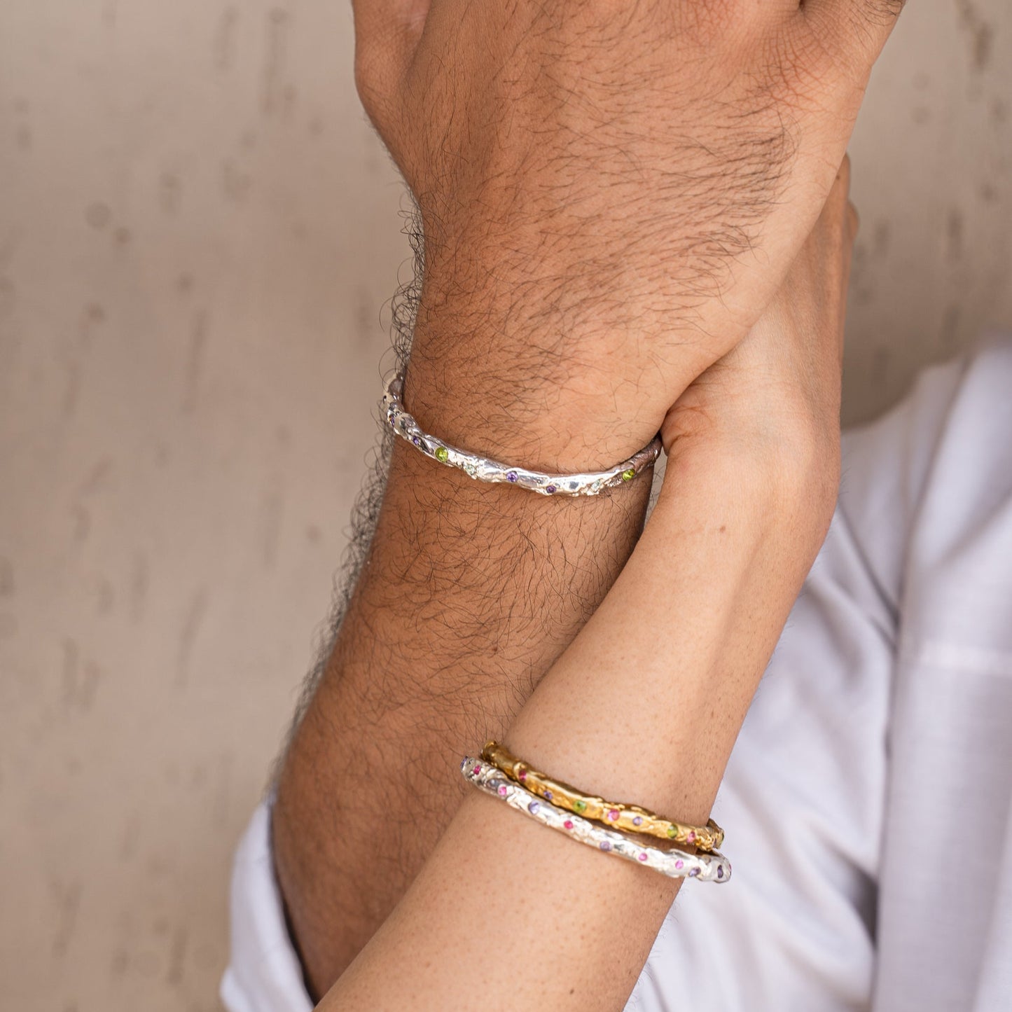 Foiled Cuffs - Gold