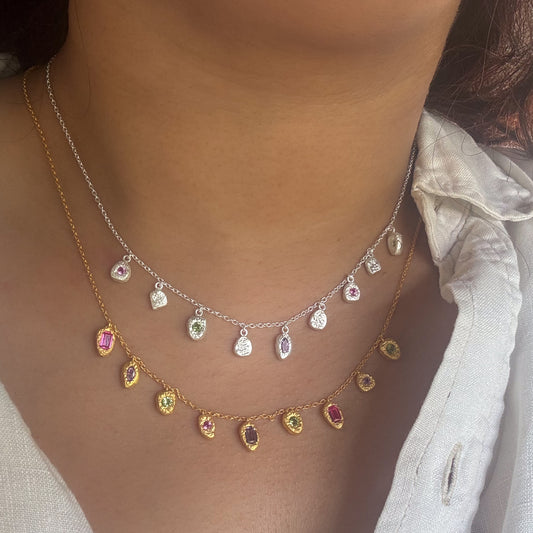 Gem Pebble Necklace