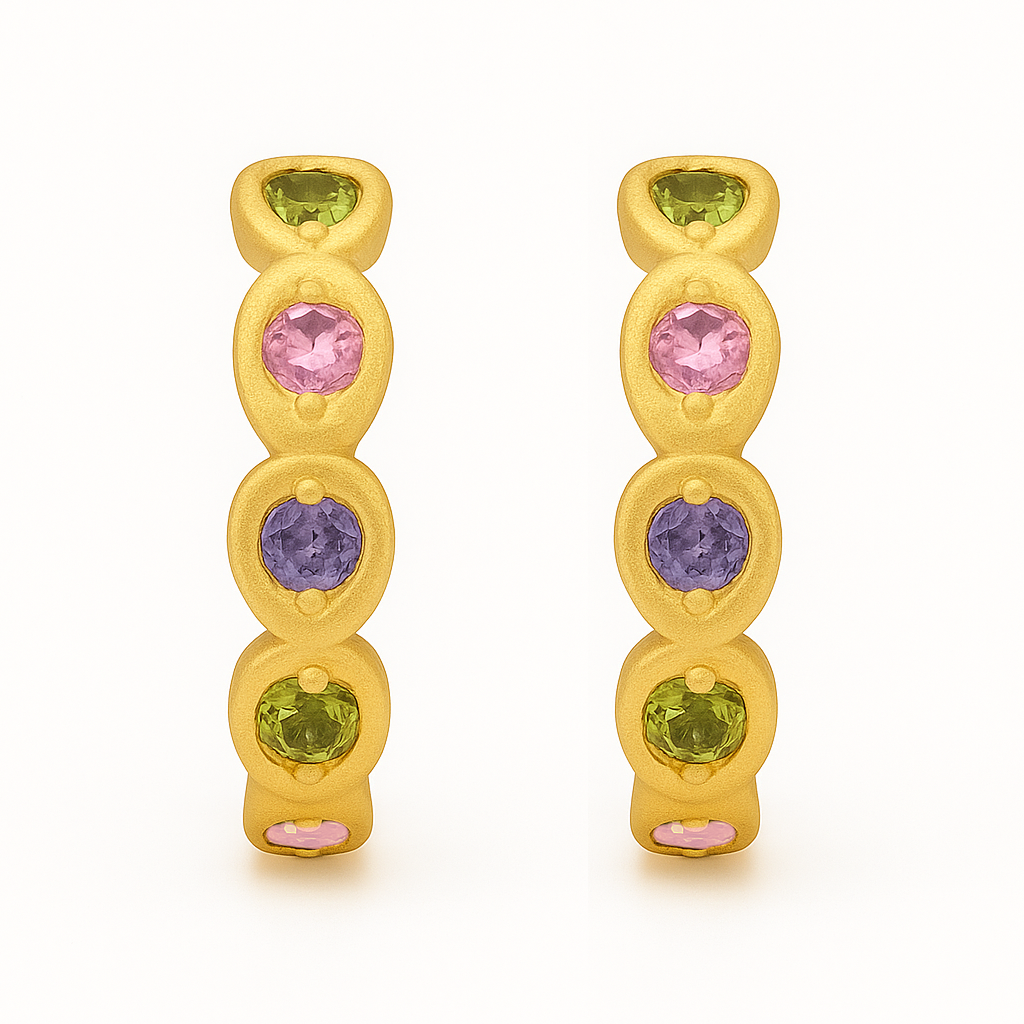 Petite Gemline Hoop 13mm