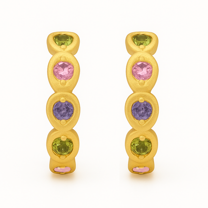 Petite Gemline Hoop 13mm