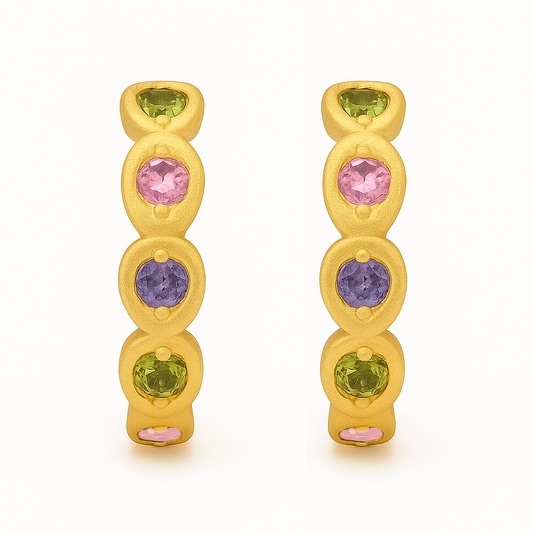 Petite Gemline Hoop 13mm