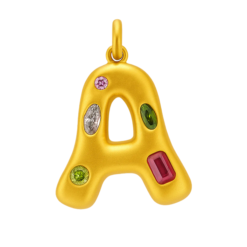 Initial Instinct Alphabet Pendant