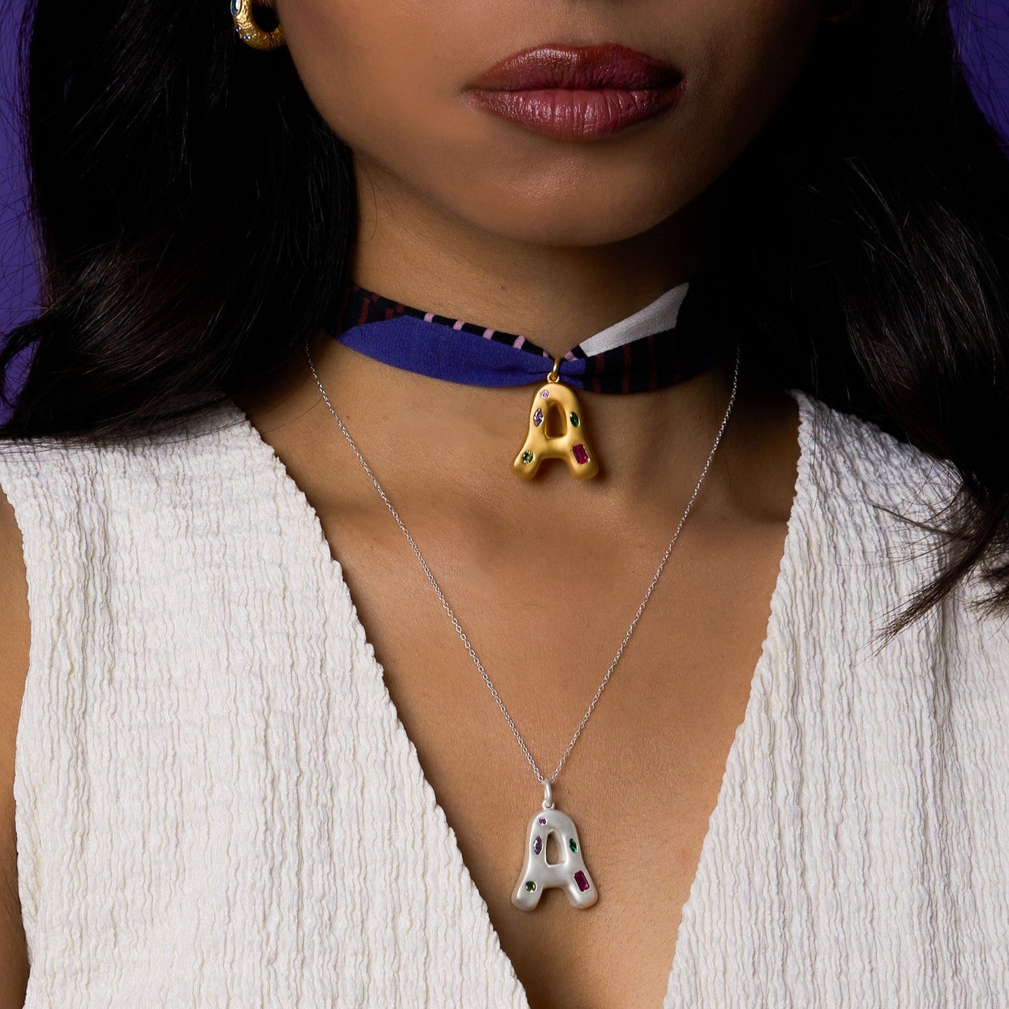 Initial Instinct Alphabet Pendant