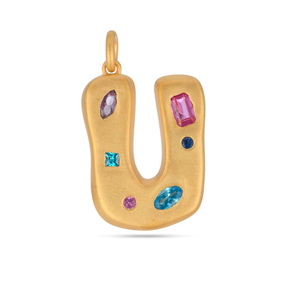 Initial Instinct Alphabet Pendant