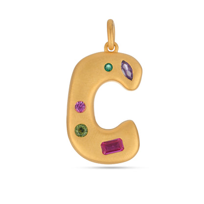 Initial Instinct Alphabet Pendant