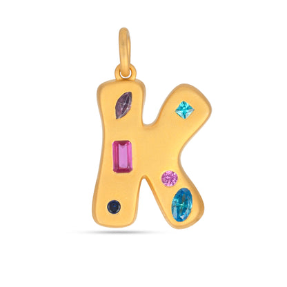 Initial Instinct Alphabet Pendant