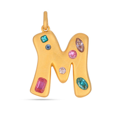 Initial Instinct Alphabet Pendant