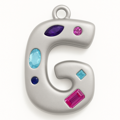 Initial Instinct Alphabet Pendant