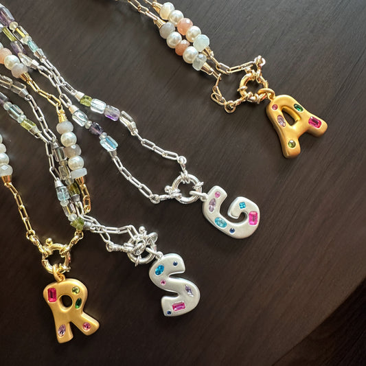 Initial Instinct Alphabet Pendant