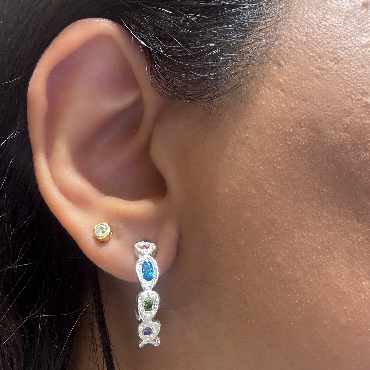 Large Bauble Pop Hoop (27mm)