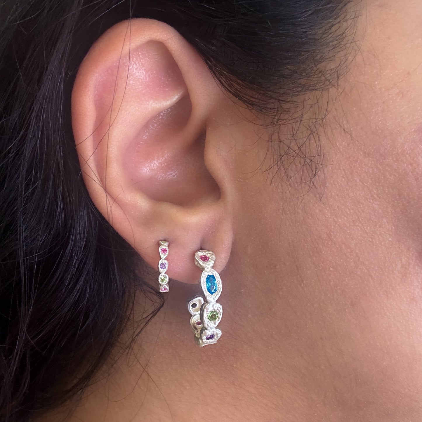 Petite Gemline Hoop 13mm