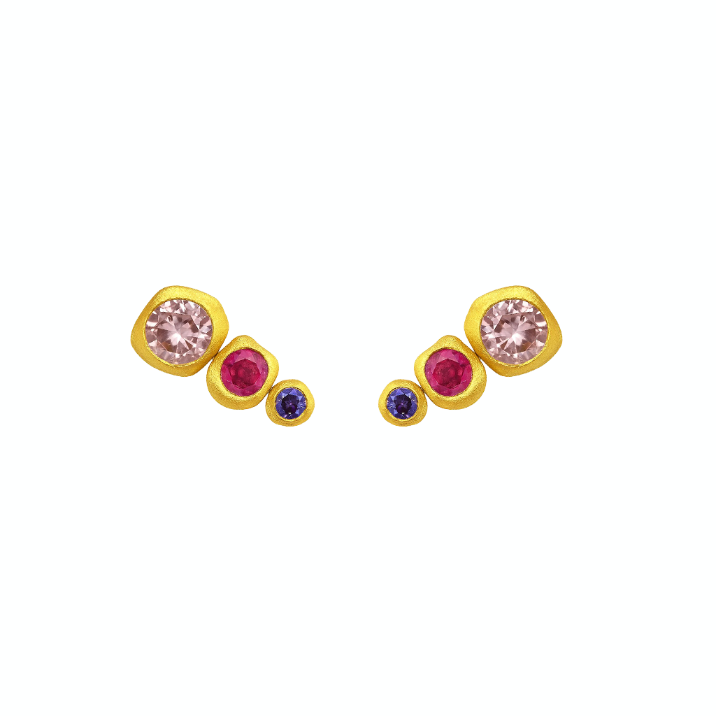 Frenzied Bloom Ear Climber