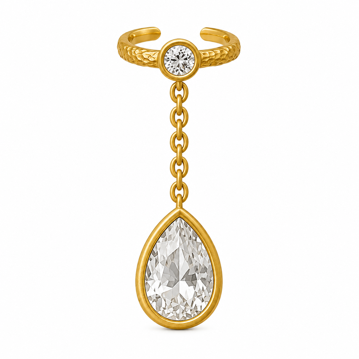 Droplet Ear Cuff