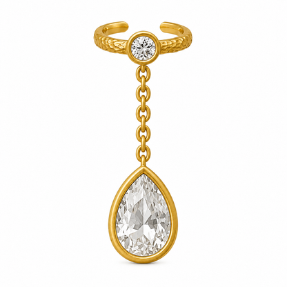 Droplet Ear Cuff